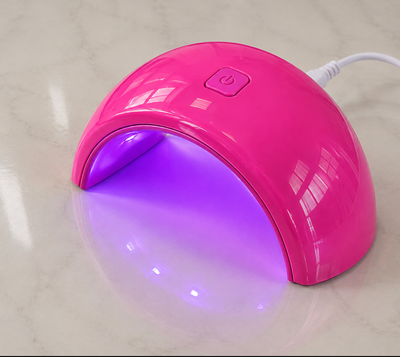 Lámpara Rosa intenso